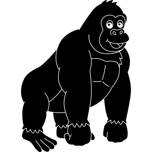Gorilla   Clipart 1 Thumbnail