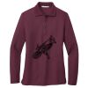 Ladies Silk Touch Long Sleeve Polo Thumbnail