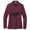 Ladies Silk Touch Long Sleeve Polo Thumbnail
