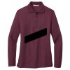 Ladies Silk Touch Long Sleeve Polo Thumbnail