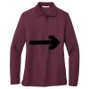 Ladies Silk Touch Long Sleeve Polo Thumbnail