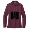 Ladies Silk Touch Long Sleeve Polo Thumbnail