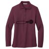 Ladies Silk Touch Long Sleeve Polo Thumbnail