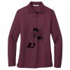 Ladies Silk Touch Long Sleeve Polo Thumbnail