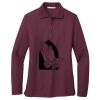 Ladies Silk Touch Long Sleeve Polo Thumbnail
