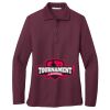 Ladies Silk Touch Long Sleeve Polo Thumbnail