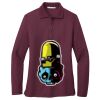 Ladies Silk Touch Long Sleeve Polo Thumbnail