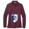 Ladies Silk Touch Long Sleeve Polo Thumbnail