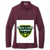 Ladies Silk Touch Long Sleeve Polo Thumbnail