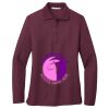 Ladies Silk Touch Long Sleeve Polo Thumbnail