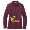 Ladies Silk Touch Long Sleeve Polo Thumbnail