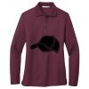 Ladies Silk Touch Long Sleeve Polo Thumbnail