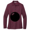 Ladies Silk Touch Long Sleeve Polo Thumbnail