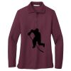 Ladies Silk Touch Long Sleeve Polo Thumbnail