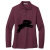 Ladies Silk Touch Long Sleeve Polo Thumbnail