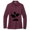 Ladies Silk Touch Long Sleeve Polo Thumbnail