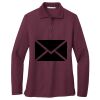 Ladies Silk Touch Long Sleeve Polo Thumbnail