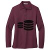 Ladies Silk Touch Long Sleeve Polo Thumbnail