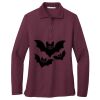 Ladies Silk Touch Long Sleeve Polo Thumbnail