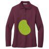 Ladies Silk Touch Long Sleeve Polo Thumbnail