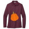 Ladies Silk Touch Long Sleeve Polo Thumbnail