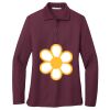 Ladies Silk Touch Long Sleeve Polo Thumbnail