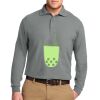 Silk Touch Long Sleeve Polo Thumbnail
